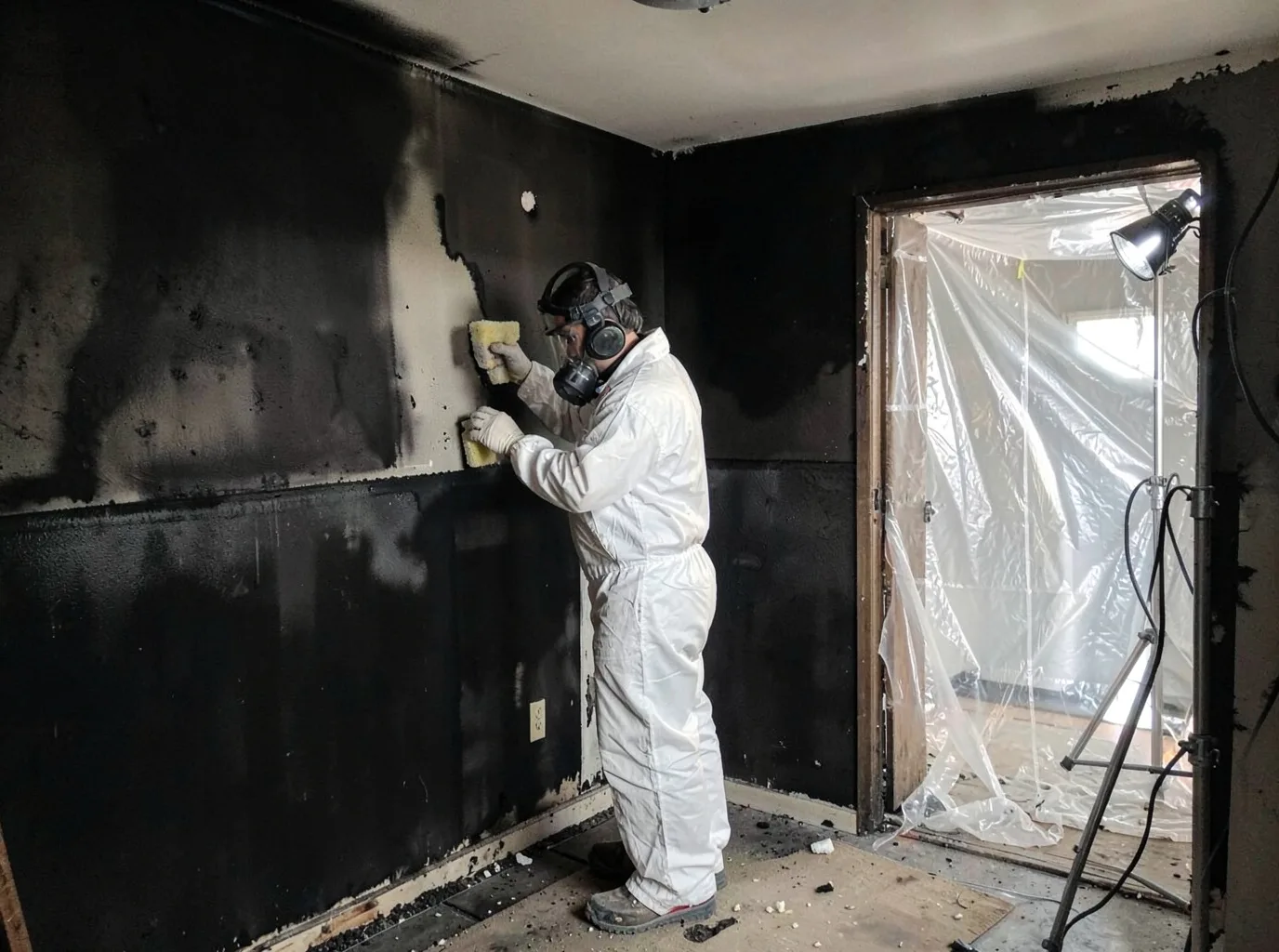 Fire Damage Restoration company in Big Bay, MI